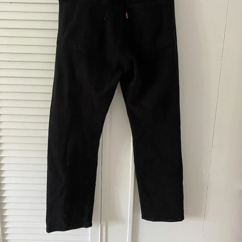 Levis Wedgie Straight Black - Picture 2 of 3